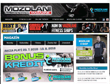 Tablet Screenshot of mozolani.com